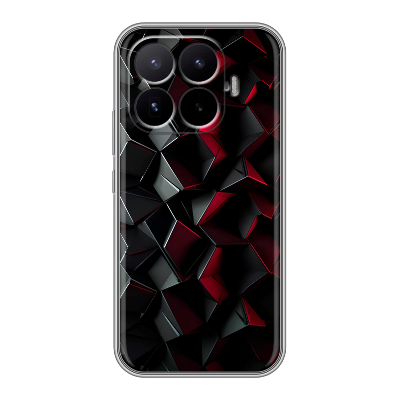 Силиконовый чехол на Xiaomi 17T с принтом Абстракция Силиконовый чехол на Xiaomi 17T с принтом Абстракция