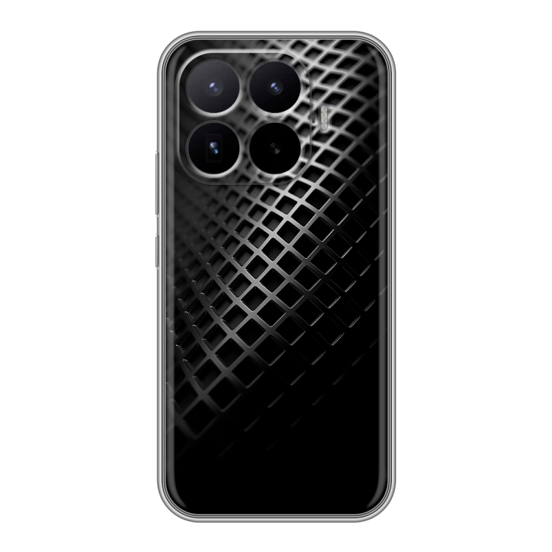 Силиконовый чехол на Xiaomi 17T с принтом Текстура металла Силиконовый чехол на Xiaomi 17T с принтом Текстура металла