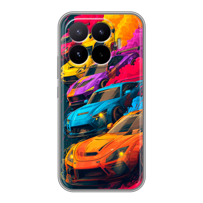 Силиконовый чехол на Xiaomi 17T с принтом Тачки Силиконовый чехол на Xiaomi 17T с принтом Тачки