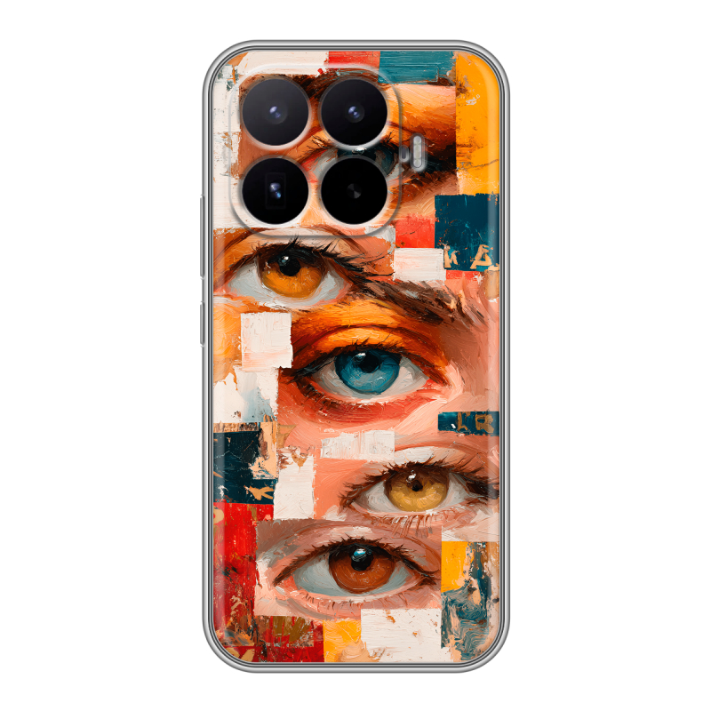 Силиконовый чехол на Xiaomi 17T с принтом Модный принт Силиконовый чехол на Xiaomi 17T с принтом Модный принт