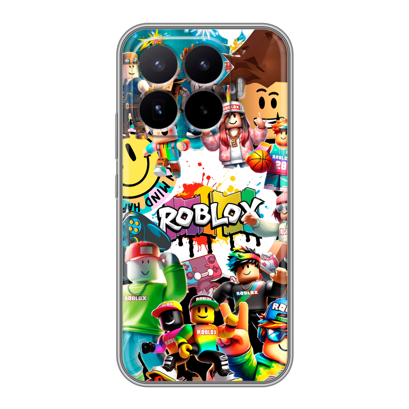 Силиконовый чехол на Xiaomi 17T с принтом Roblox Роблокс Силиконовый чехол на Xiaomi 17T с принтом Roblox Роблокс