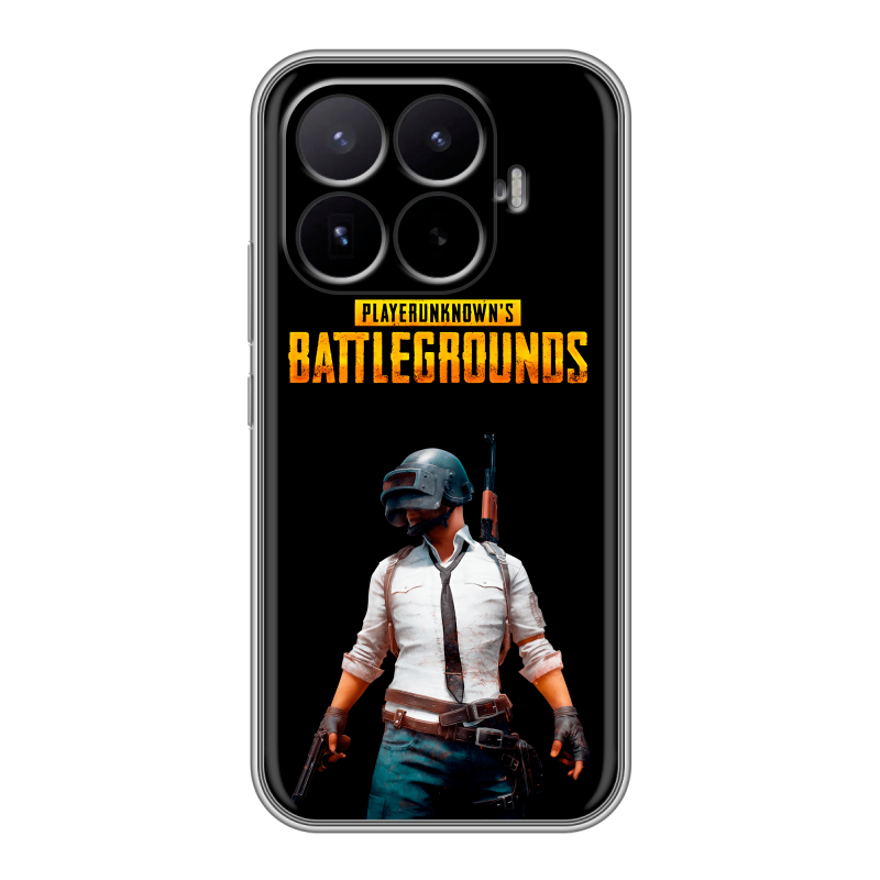Силиконовый чехол на Xiaomi 17T с принтом PUGB ПАГБ Силиконовый чехол на Xiaomi 17T с принтом PUGB ПАГБ