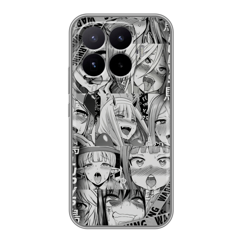 Силиконовый чехол на Xiaomi 17T с принтом Ahegao Ахегао Аниме Силиконовый чехол на Xiaomi 17T с принтом Ahegao Ахегао Аниме