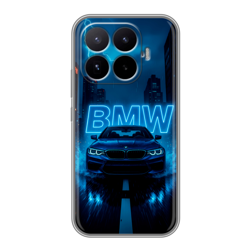 Силиконовый чехол на Xiaomi 17T с принтом BMW БМВ Силиконовый чехол на Xiaomi 17T с принтом BMW БМВ