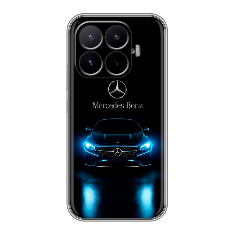 Силиконовый чехол на Xiaomi 17T с принтом Mercedes Мерседес Силиконовый чехол на Xiaomi 17T с принтом Mercedes Мерседес