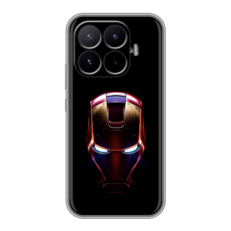Силиконовый чехол на Xiaomi 17T с принтом IronMan Железный человек Силиконовый чехол на Xiaomi 17T с принтом IronMan Железный человек