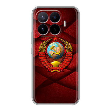 Силиконовый чехол на Xiaomi 17T Pro с принтом Герб СССР Силиконовый чехол на Xiaomi 17T Pro с принтом Герб СССР
