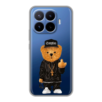 Силиконовый чехол на Xiaomi 17T Pro с принтом Мишка