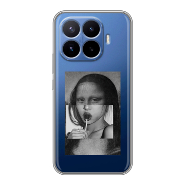 Силиконовый чехол на Xiaomi 17T Pro с принтом Мона Лиза