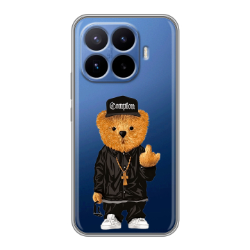 Силиконовый чехол на Xiaomi 17T Pro с принтом Плюшевый медведь