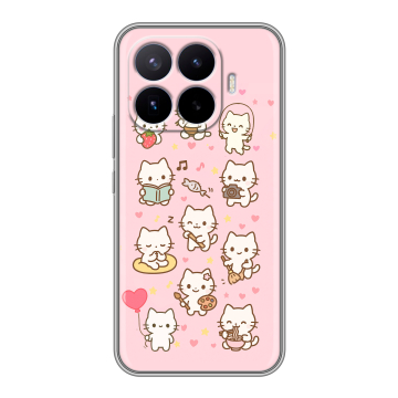 Силиконовый чехол на Xiaomi 17T Pro с принтом Hello Kitty Хелоу Кити Силиконовый чехол на Xiaomi 17T Pro с принтом Hello Kitty Хелоу Кити