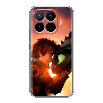 Силиконовый чехол на Xiaomi 17T Pro с принтом Как приручить дракона Силиконовый чехол на Xiaomi 17T Pro с принтом Как приручить дракона