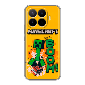 Силиконовый чехол на Xiaomi 17T Pro с принтом Майнкрафт Minecraft Силиконовый чехол на Xiaomi 17T Pro с принтом Майнкрафт Minecraft