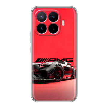 Силиконовый чехол на Xiaomi 17T Pro с принтом Мерседес Mercedes AMG Силиконовый чехол на Xiaomi 17T Pro с принтом Мерседес Mercedes AMG