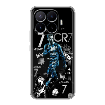 Силиконовый чехол на Xiaomi 17T Pro с принтом Реал Роналдо Силиконовый чехол на Xiaomi 17T Pro с принтом Реал Роналдо