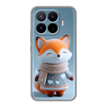 Силиконовый чехол на Xiaomi 17T Pro с принтом Лиса Силиконовый чехол на Xiaomi 17T Pro с принтом Лиса