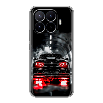 Силиконовый чехол на Xiaomi 17T Pro с принтом BMW БМВ Силиконовый чехол на Xiaomi 17T Pro с принтом BMW БМВ
