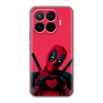 Силиконовый чехол на Xiaomi 17T Pro с принтом Дедпул Deadpool Силиконовый чехол на Xiaomi 17T Pro с принтом Дедпул Deadpool