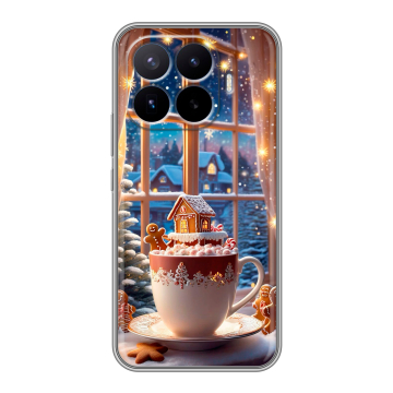Силиконовый чехол на Xiaomi 17T Pro с принтом Новый год Силиконовый чехол на Xiaomi 17T Pro с принтом Новый год