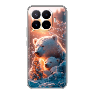 Силиконовый чехол на Xiaomi 17T Pro с принтом Новый год