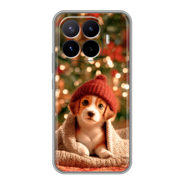 Силиконовый чехол на Xiaomi 17T Pro с принтом Новый год