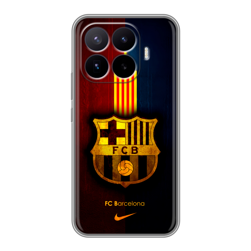 Силиконовый чехол на Xiaomi 17T Pro с принтом Барселона Barcelona Силиконовый чехол на Xiaomi 17T Pro с принтом Барселона Barcelona