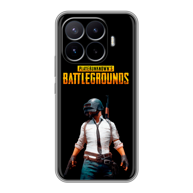 Силиконовый чехол на Xiaomi 17T Pro с принтом PUGB ПАГБ Силиконовый чехол на Xiaomi 17T Pro с принтом PUGB ПАГБ