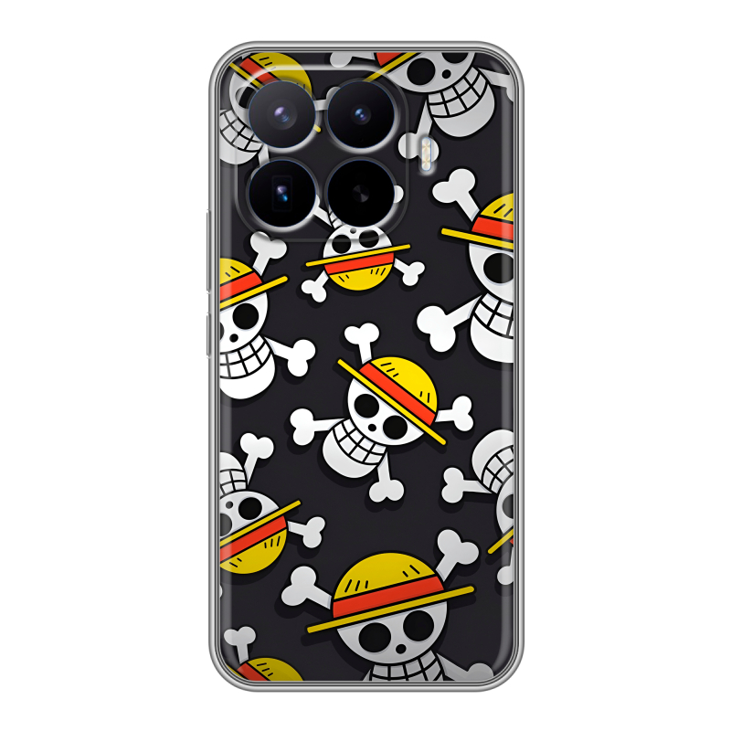 Силиконовый чехол на Xiaomi 17T Pro с принтом One Piece Ван Пис Силиконовый чехол на Xiaomi 17T Pro с принтом One Piece Ван Пис