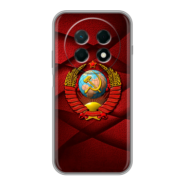 Силиконовый чехол на Huawei Nova 15 Max с принтом Герб СССР