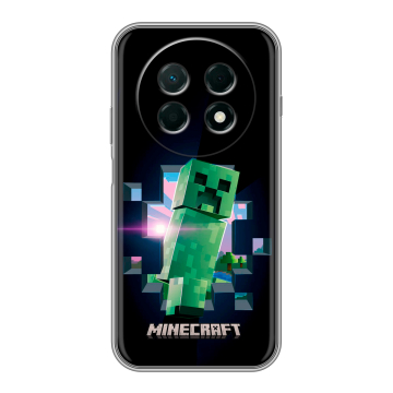 Силиконовый чехол на Huawei Nova 15 Max с принтом Майнкрафт Minecraft