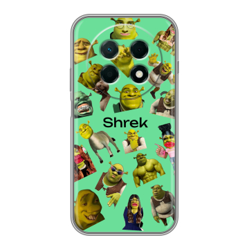Силиконовый чехол на Huawei Nova 15 Max с принтом Шрек Shrek