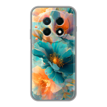 Силиконовый чехол на Huawei Nova 15 Max с принтом Цветы