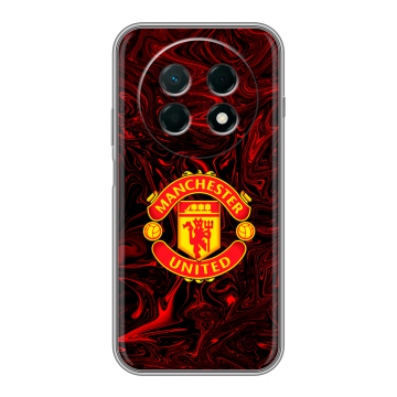 Силиконовый чехол на Huawei Nova 15 Max с принтом Manchester United Силиконовый чехол на Huawei Nova 15 Max с принтом Manchester United