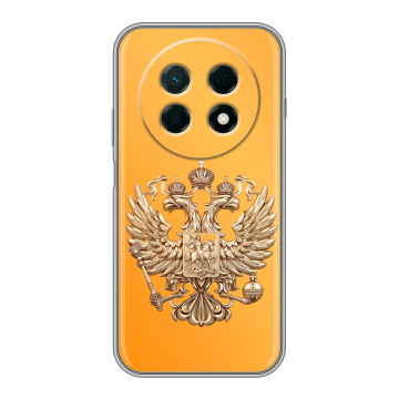 Силиконовый чехол на Huawei Nova 15 Max с принтом Герб Флаг России Силиконовый чехол на Huawei Nova 15 Max с принтом Герб Флаг России