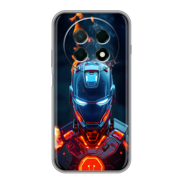 Силиконовый чехол на Huawei Nova 15 Max с принтом IronMan Железный человек