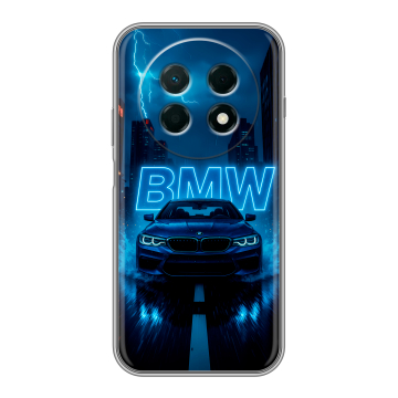Силиконовый чехол на Huawei Nova 15 Max с принтом BMW БМВ