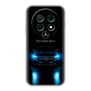 Силиконовый чехол на Huawei Nova 15 Max с принтом Mercedes Мерседес