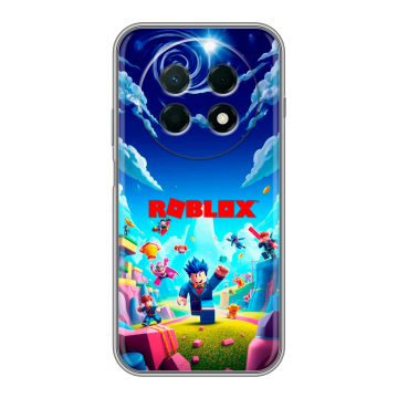 Силиконовый чехол на Huawei Nova 15 Max с принтом Roblox Роблокс