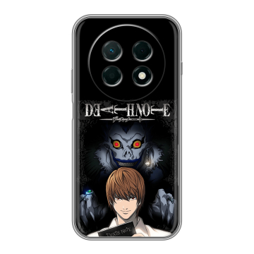 Силиконовый чехол на Huawei Nova 15 Max с принтом Death note Тетрадь смерти Силиконовый чехол на Huawei Nova 15 Max с принтом Death note Тетрадь смерти