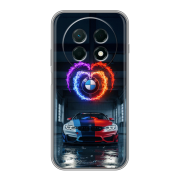 Силиконовый чехол на Huawei Nova 15 Max с принтом BMW БМВ