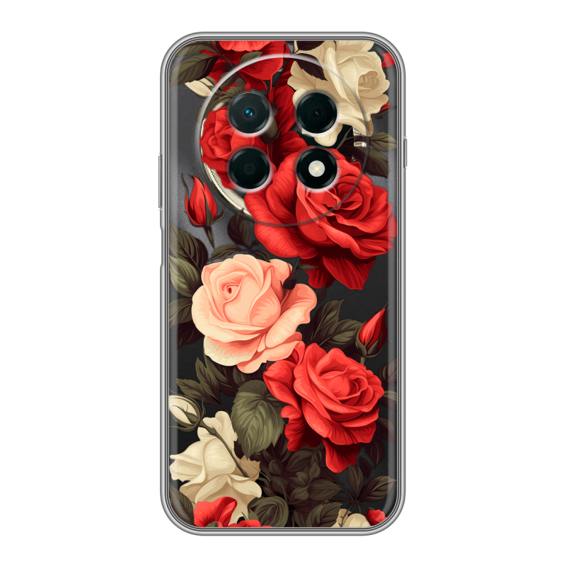 Силиконовый чехол на Huawei Nova 15 Max с принтом Розы Силиконовый чехол на Huawei Nova 15 Max с принтом Розы