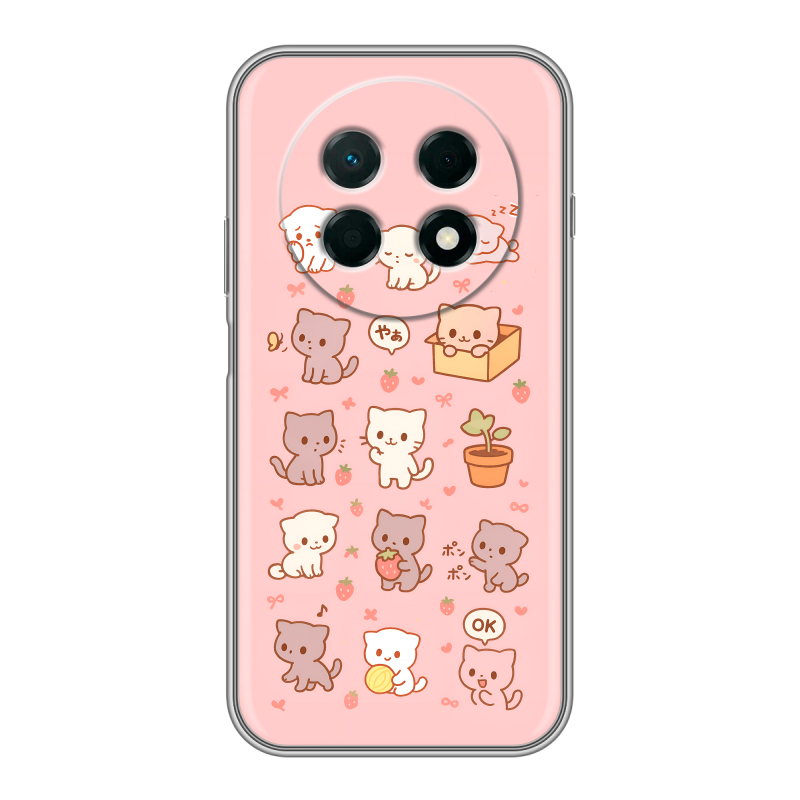 Силиконовый чехол на Huawei Nova 15 Max с принтом Hello Kitty Хелоу Кити Силиконовый чехол на Huawei Nova 15 Max с принтом Hello Kitty Хелоу Кити