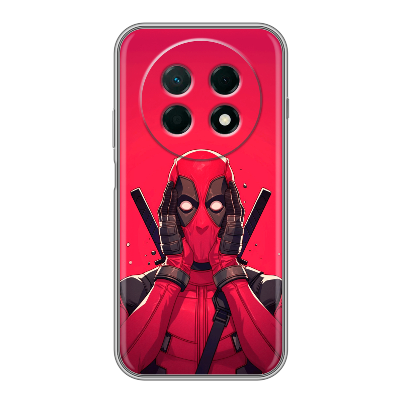 Силиконовый чехол на Huawei Nova 15 Max с принтом Дедпул Deadpool Силиконовый чехол на Huawei Nova 15 Max с принтом Дедпул Deadpool