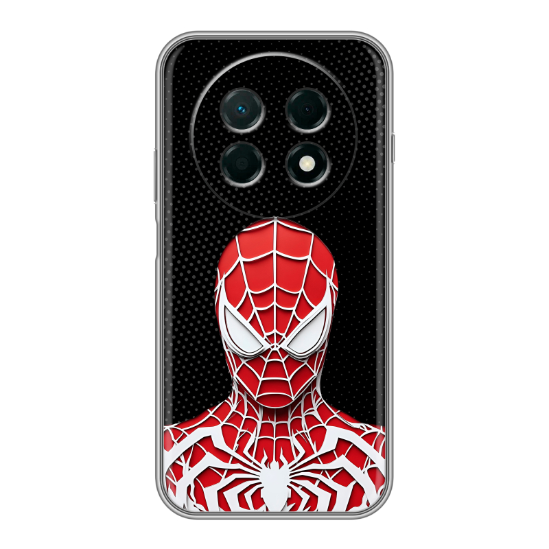 Силиконовый чехол на Huawei Nova 15 Max с принтом человек паук spiderman Силиконовый чехол на Huawei Nova 15 Max с принтом человек паук spiderman