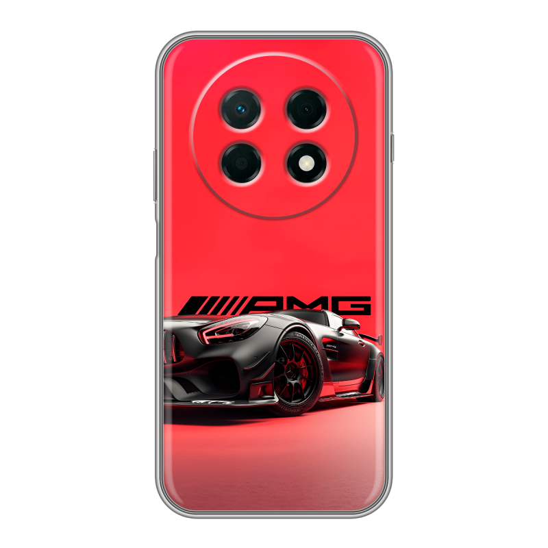Силиконовый чехол на Huawei Nova 15 Max с принтом Мерседес Mercedes AMG Силиконовый чехол на Huawei Nova 15 Max с принтом Мерседес Mercedes AMG