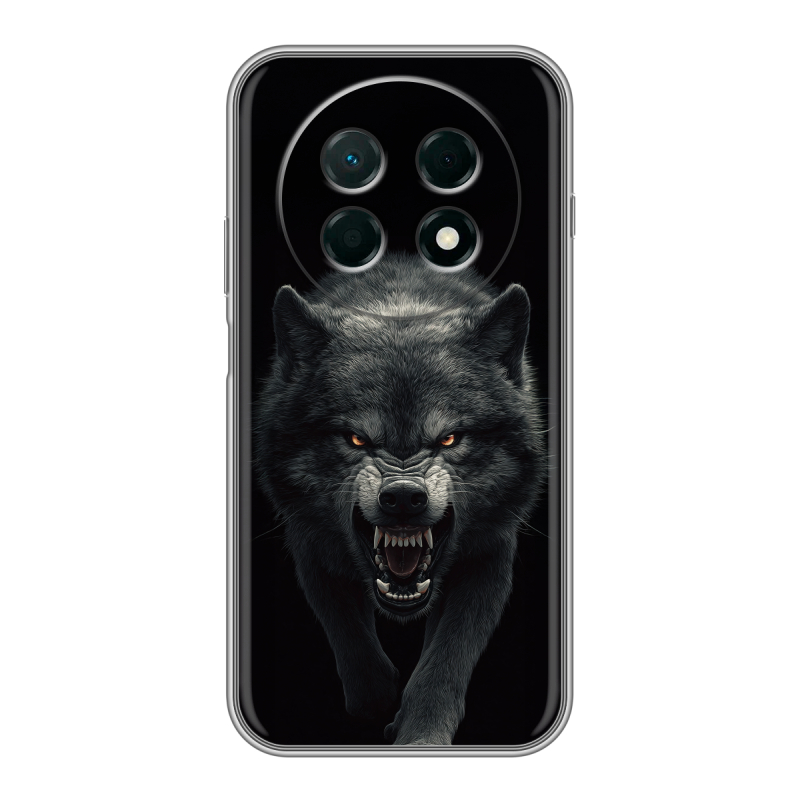Силиконовый чехол на Huawei Nova 15 Max с принтом Волк Силиконовый чехол на Huawei Nova 15 Max с принтом Волк