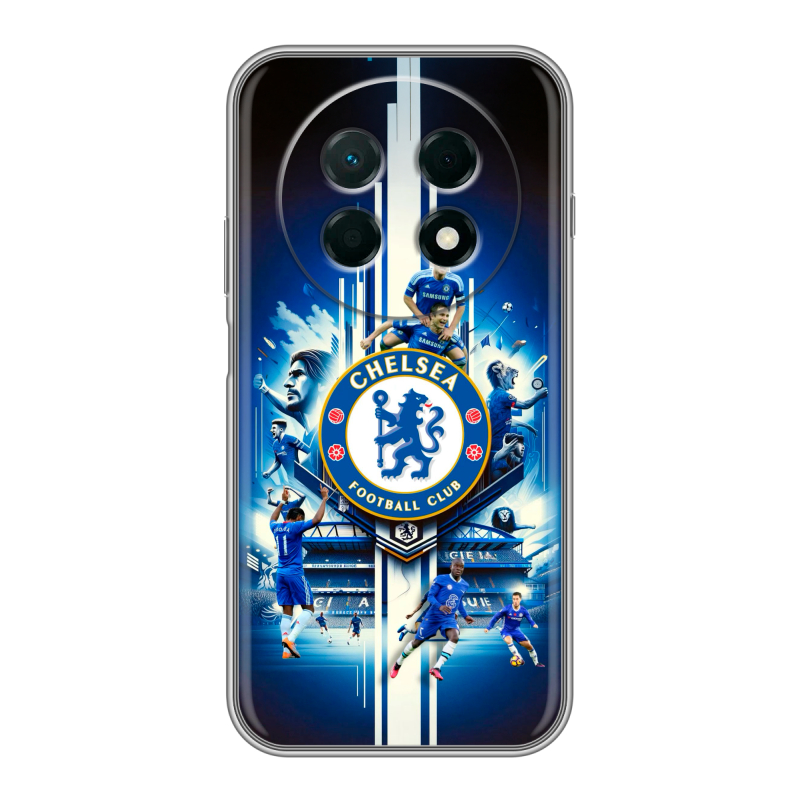 Силиконовый чехол на Huawei Nova 15 Max с принтом Chelsea Челси Силиконовый чехол на Huawei Nova 15 Max с принтом Chelsea Челси