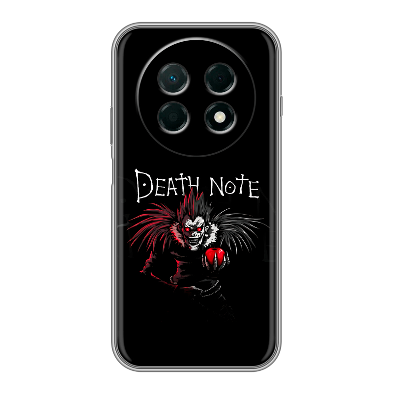 Силиконовый чехол на Huawei Nova 15 Max с принтом Death note Тетрадь смерти Силиконовый чехол на Huawei Nova 15 Max с принтом Death note Тетрадь смерти