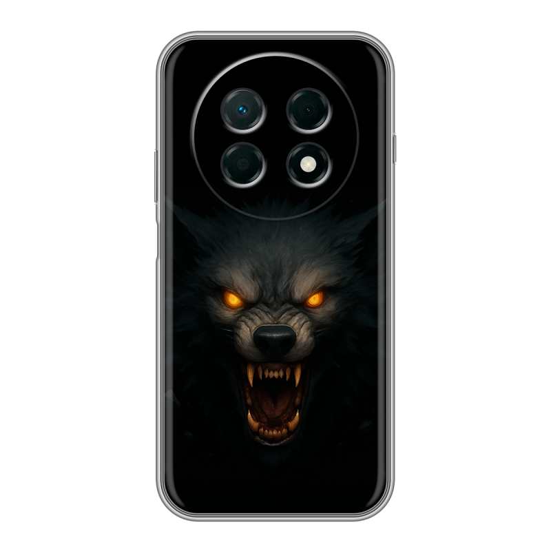 Силиконовый чехол на Huawei Nova 15 Max с принтом Волк Силиконовый чехол на Huawei Nova 15 Max с принтом Волк