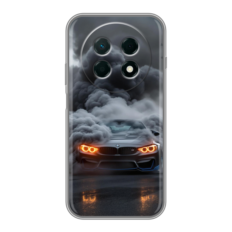 Силиконовый чехол на Huawei Nova 15 Max с принтом BMW БМВ Силиконовый чехол на Huawei Nova 15 Max с принтом BMW БМВ